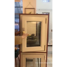 white thermal break aluminum 3'x4' casement window